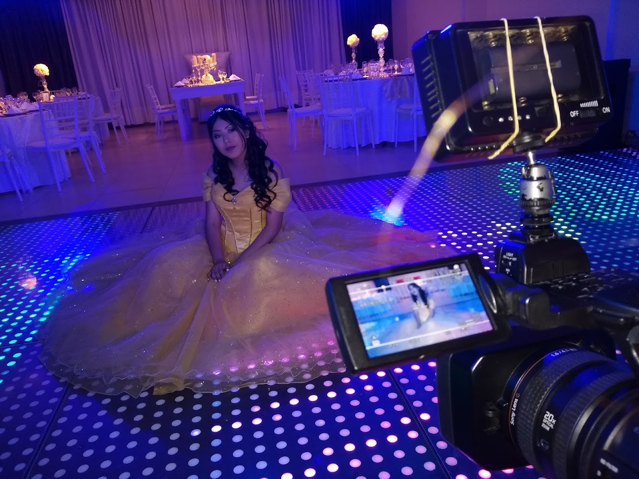 Filmación cinematográfica en vivo por Proluvar Producciones